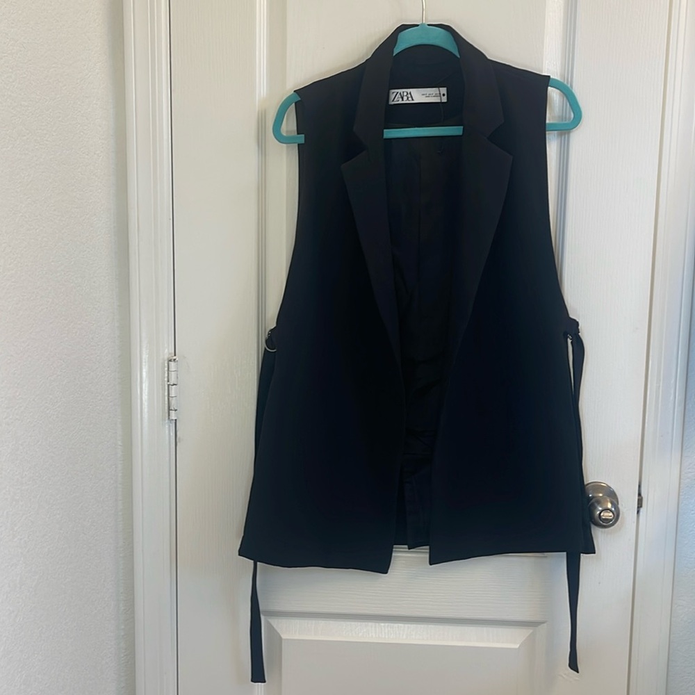 Zara Black Vest size S